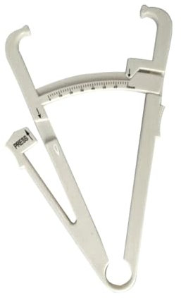 SECFOU Körperfett-messzange Fettkaliper Bis Messbereich Handlich Präzise Hautfaltenmessung Zur Körperfettanalyse Leicht Und Tragbar Zuverlässiger Körperfett-messschieber Für Fitness