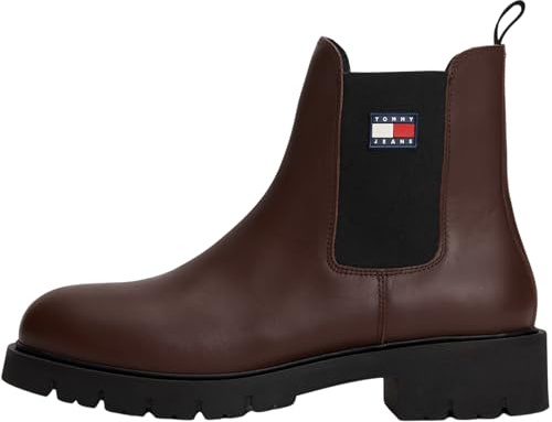 Tommy Jeans Women's Leather Chelsea Boots