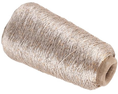 SEWOART 100g Gomitoli Glitterato Filo Per Uncinetto e Oro Accessori Per Crafting Per Creazioni e Decorazioni