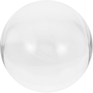 TOPBATHY 1 Pc Boule De Cristal Boule Lumineuse Boules De Coton Boule Orbe Couvercle De Bouteille Cristaux De Quartz Balles De Jonglage Boule D'observation Arc-en-Ciel Cristal
