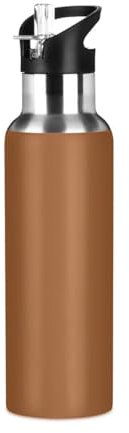 Botella de agua de acero inoxidable con aislamiento al vacío de 32 onzas, botellas de agua a prueba de fugas, botella de agua deportiva sin BPA aislada