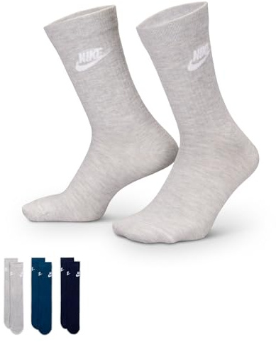 Nike Unisex Everyday Essential Cr Socke, Multi/Color, XL