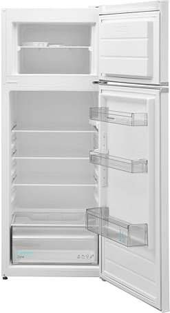 Sharp Frigorifero da incasso SJ-LD110E0XS-EU con 4 congelatore/larghezza 54 cm, nicchia 88 (porta a traino), volume 112 l, di cui 16 l nel congelatore, 33 dB, illuminazione interna a LED, controllo