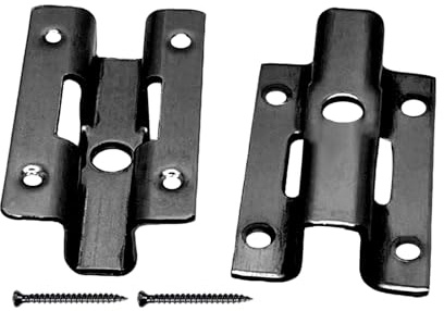 100 pièces de clips de terrasse en acier inoxydable 6/7/8/9 mm, clips de fixation en acier inoxydable dissimulés, espaceurs clips avec 100 vis pour WPC/BPC, fermeture de plancher en bambou, noir (9 mm