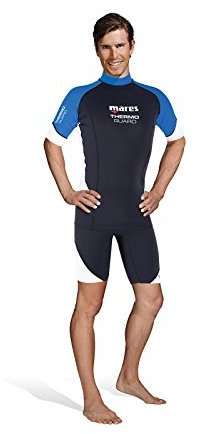Mares Thermo Guard Long Sleeve, Maglietta Mare Termica con Protezione Solare con Manica Corta Uomo da 0,5mm, Multicolore, L