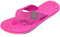 MADSea Damen Zehenstegpantolette Beach Woman | Zehentrenner Flip Flop Thong Sandale Badelatschen | Sommer Strand Pink, fuchsia multi, 37 EU