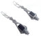 Damen Ohrringe 925 Silber im Art Deco Stil um 1930