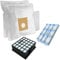 PakTrade Set - Filtre HEPA + Filtre Moteur + 10 Sacs Aspirateur pour Bosch BSGL 32125 GL-30 Bionic Filter Pro Animal Hair