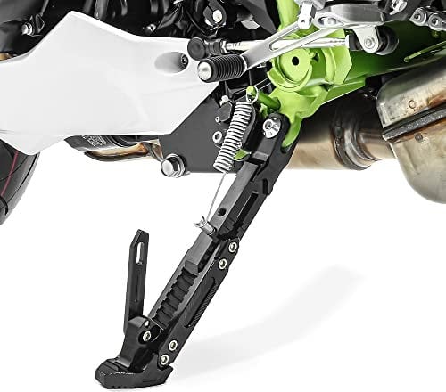 Motorrad Seitenständer Universal Höhenverstellbar Aluminium Tourtecs schwarz