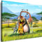Myartstyle - Bilder Film Cartoons Tiere Kinder Madagascar 2 70 x 50 cm LeinWandBilder Xxl - 1 Teilige WandBilder Art 3D Modern Kunstdrucke w-a-2042-14