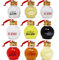 Joiedomi 9-teiliges Weihnachtsboozeball-Ornament-Set, 48 ml, befüllbare Kugel, Weihnachtsschmuck für Weihnachten, Urlaub, Innen- und Außenbereich, Weihnachtsdekoration