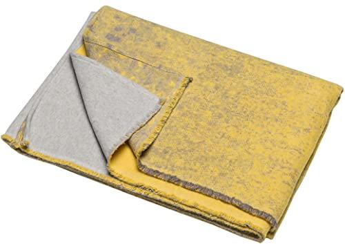 David Fussenegger [W2404] Baumwolldecke Raps gelb