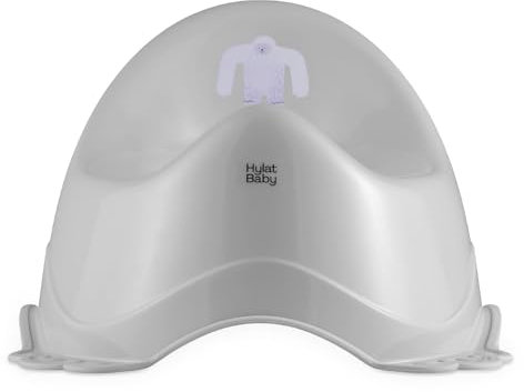 Hylat Baby Töpfchen für Kinder - Junge/Mädchen ab ca. 2 Jahre, auch zum Windelfrei und Töpfchentraining, Farbe:grau, Motiv:Yeti, Marke:Hylat Baby