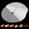 DOSTK Premium Non Stick Silicone Mesh Dehydrator Sheets (8 Pack, Round 13 Diameter, White, Food Grade Silicone)
