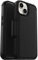 OtterBox iPhone 14 & iPhone 13 Strada Series Hülle - Shadow (Schwarz) Kartenhalter Echtleder taschenfreundlich Folio Case