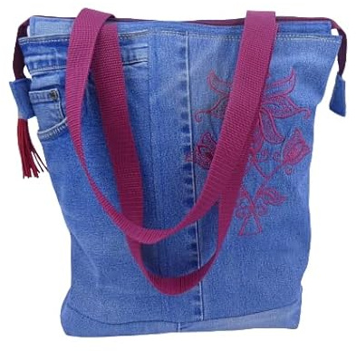 Jeanstasche, Shopper, Upcycling, aus alt mach neu, Angelika Patschi