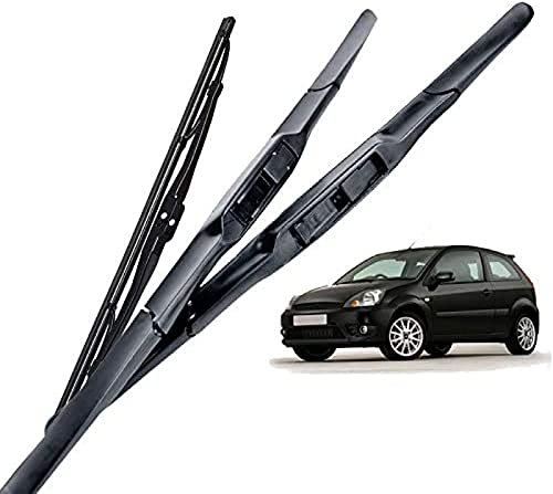 Scheibenwischer vorne und hinten, für Ford Fiesta Hatchback MK5 2003-2008, Wischer vorne und hinten Wischerblatt Windschutzscheibe Autozubehör