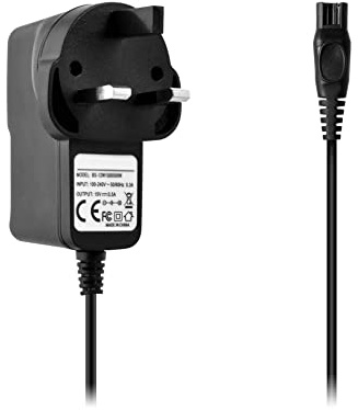 UK 3 Pin Power Charger Cable Lead Plug Compatible with Philips HQ7380 HQ8505 Electric Shaver