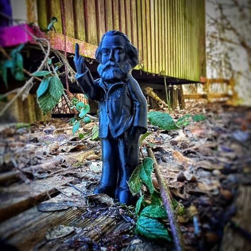 Karl Marx Deko Figur (Schwarz)