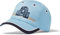 Kinder Cap : Feld Traktor - Basecap Kappe Jungs Kappe Mütze Trecker Traktor Bulldog Jungen Sport Mütze (Light Blue/Navy)