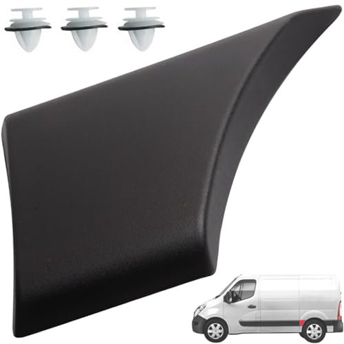 Twowinds - Moldura Lateral Carrocería 768F20004R Compatible con Nissan NV400, Renault Master 3, Opel Movano 3 (2010-) - Arco Rueda Trasero Izquierdo (lado conductor) - Embellecedor - Panel Protector