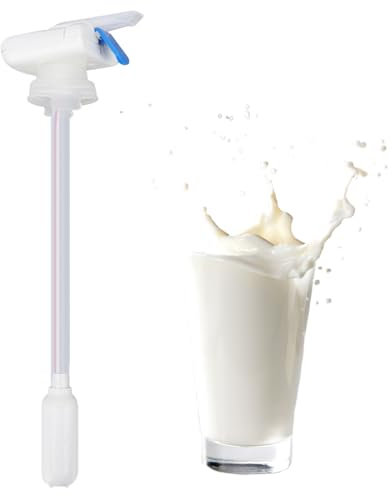 Milk Dispenser, Beverage Dispenser Electric Automatic Drink Dispenser ABS Battery Powered Water Beer Dispenser for Kitchen Feast Outdoor Activities(Blue)