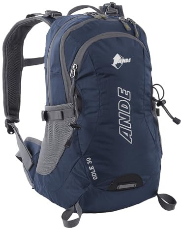 Ande Z3001AN-0265 ODLE 30LT Zaino sportivo UNISEX BLU INDACO Taglia T.U.