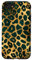 Hülle für iPhone SE (2020) / 7 / 8 Schwarzes Design Leopard Gepard Muster