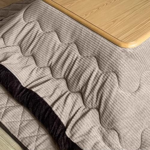 Futon-Satz Tatami-Futon Im Japanischen Stil Für Heiztisch Kotatsu-Tisch Mit Futon-Teppich-Heizung(C,190 * 190cm)