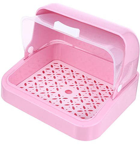 MAGICLULU Babyflaschen Aufbewahrungsbox Aus Pp-material Mit Ablauf Fach Für Besteck Und Tassen Visuelles Deckeldesign Für Einfache Organisation Von Babyflaschen Und Geschirr