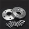 HZBHD Auto spurverbreiterungen Auto-Rad-Distanzstücke Für Audi-Q5 (8R) A6 (C6) A6 Für Avant (4G5, C7) A7 A8 A4 (B8) A5 Hubcentric Schmiederäder Spacer Hub Spacer(Silber 12mm)