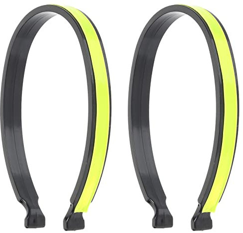 Happyyami Reflektierende Fahrrad Hose Clips Reflektierende Bänder Für Sicheres Fahren Ideal Für Radfahrer Und Mountainbiker Praktisches Zubehör Für Fahrradbekleidung