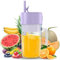 Batidora Portátil, Mini Licuadora de 400ml Recargable USB Batidora Smoothie con 6 Cuchillas Smoothie Maker para Zumos Batidos Mini Batidora Portatil para Viajes, Deportes y Camping