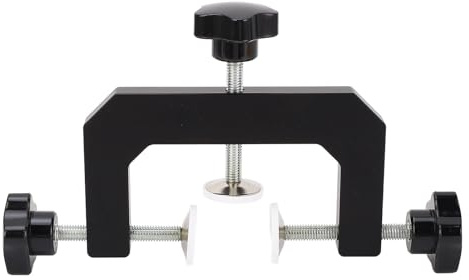 3 Wege G Klemme, verstellbare 3 Wege Frontklemme, multifunktionale G Klemmen aus Aluminiumlegierung für Frontrahmen, leichte Schraubstock Kantenklemme für Holzbearbeitungsklemmen