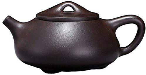 Teekanne, 227 ml, chinesischer Yixing, echter schwarzer Tonerde, Zisha Shipiao 8oz Standard classic