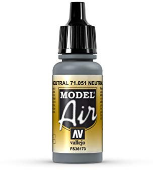 Farbe Vallejo Model Air 71051 Neutral Gray (17ml)