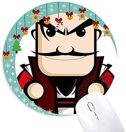 Chinesisches Meisterstück Chaogai Zeichnen Maus Pad Jingling Bell Round Rubber Mat