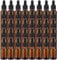 Lawei 40 x 15ml Amber Glass Bottles with Glass Eye Dropper Pipettes Dropper Bottles Small Sample Brown Bottle Refillable for Essential Oils Perfumes Chemistry Lab