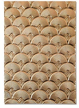 Sizzix Prägeschablone 3 D Impresslits 664507 Art Deco von Kath Breen One Size Cutting Dies, Papier, Multicolore, Einheitsgröße