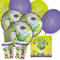 dh-konzept/spielum 52-teiliges Party-Set - Die Olchis - Teller Becher Servietten Luftballons Papiertrinkhalme für 8 Kinder