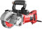 VICSEC Electric Wall Grooving Cutting Machine Chaser 110V for Slotting Brick Granite Marble Concrete Grooves With 5Pcs 5Inch 133mm Diameter Saw Blades Dustproof and Line Infrared Sighting