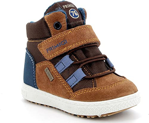 Primigi Barth 19 GTX, Stivale alla Caviglia, Marrone, 28 EU