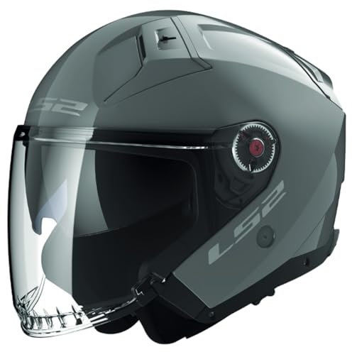 LS2, Jet-Motorradhelm Infinity II SOLID Nardo Grey, S