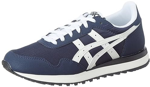 Asics Herren Tiger Runner II Sneaker, Midnight Cream, 40 EU
