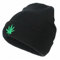 Wudaizhi Männer Frauen Winter Warme Mützen Hut Cannabis Blattmuster Weich Gestrickte Mützen Hutkappen Für Erwachsene Unisex