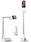 Viozon Extendable Selfie Phone Stand,5 Brightness&3 Color,360° Rotation Rechargeable Wireless Foldable Overhead Shooting LED Light for Live Streaming/YouTube/Tiktok/Recording/Photography/Nailing