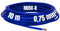 Kalitec 10 Meter H05V-K 0,75 mm² ultramarinblau Verdrahtungsleitung I Aderleitung flexibel I PVC Einzelader I Litze 0,75mm2 I Verdrahtung feindrätig I Einzelleitung I Kabel eindrähtig I Schaltdraht