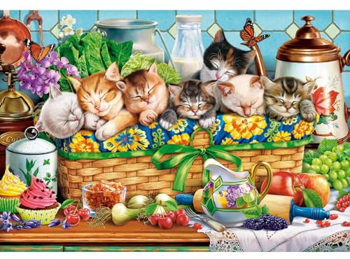 Castorland 1000 EL. Napping Kittens [Puzzle]