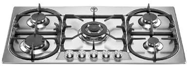 La Germania Fornelli elettrici della marca Modello P.COTT.Gas 90CM 4F+1TRIPL.Cor. G.GHISA Futura INOX