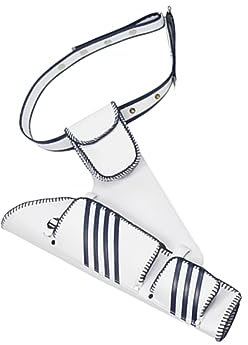 KOMBIUDA Schultertasche Pfeil Aufbewahrungstasche Pfeilzubehör Pfeil Tasche umhängebeutel schulterbeutel geldbörsen Wallet Multifunktionstasche für Pfeil Hüfttasche für Pfeil Köcher Weiß